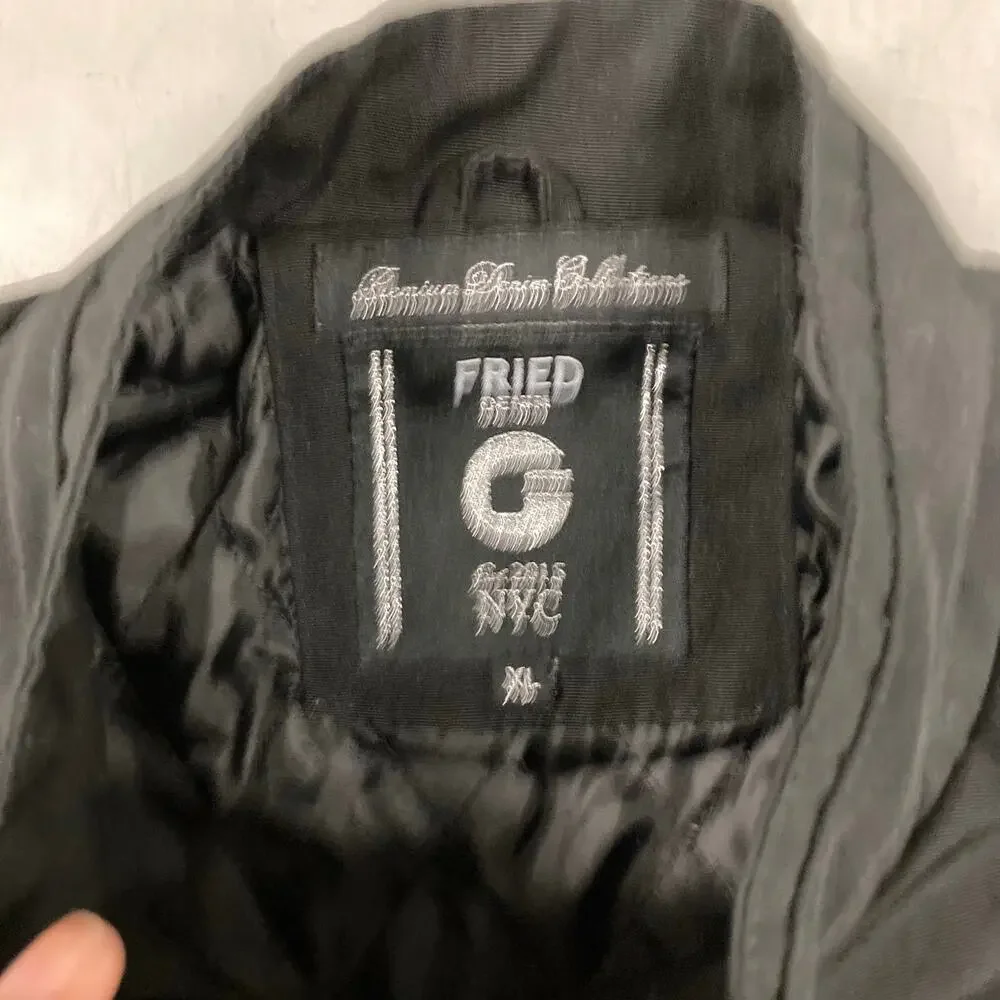 vintage y2k slim moto jacket